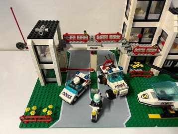 Lego Set - 6398 - City, Classic Town - Polizeistation, Nieuw