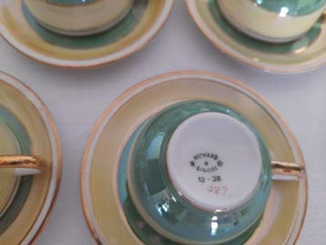 Richard Ginori - Service à café (27) - Porcelaine - Service, Antiquités & Art