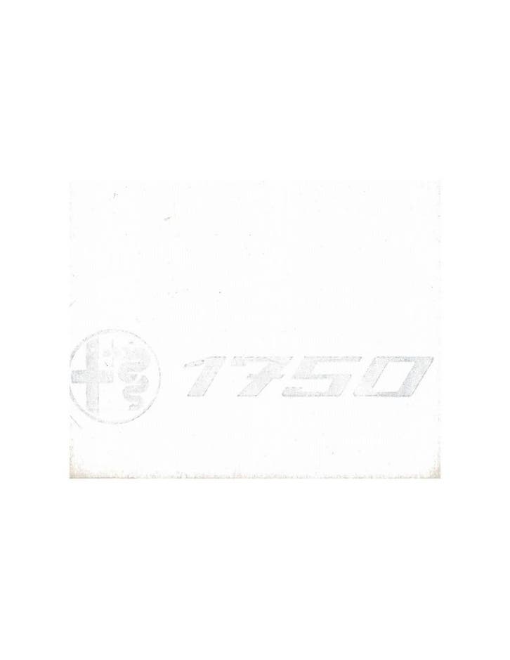 1969 ALFA ROMEO 1750 BERLINA BROCHURE NEDERLANDS, Livres, Autos | Brochures & Magazines