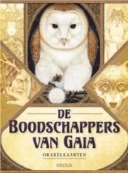 De boodschappers van Gaia - Boek en orakelkaarten, Verzenden, Zo goed als nieuw, Ravynne Phelan
