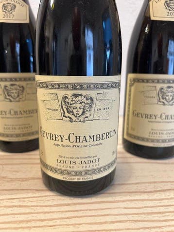 2017 Louis Jadot - Gevrey Chambertin - 4 Bouteilles (0,75 L), Verzamelen, Nieuw