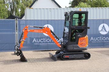 Veiling: Minigraver Cougar XT18U Diesel 10kW 2026 Nieuw Nieu, Ophalen