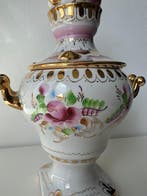 Gzel - Vase - Samovarchik - Porcelaine, Plaqué or -, Antiek en Kunst