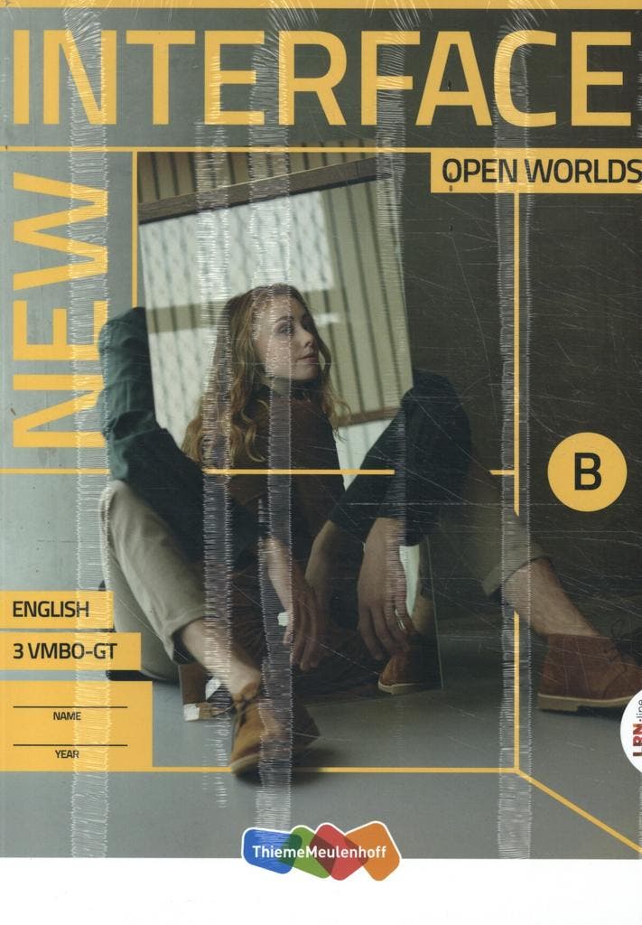 New Interface LRN-line online + boek 3 vmbo-gt Yellow label, Boeken, Overige Boeken, Zo goed als nieuw, Verzenden