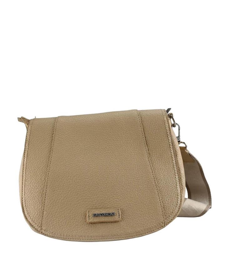 Emily Noah Schoudertas Beige, Handtassen en Accessoires, Tassen | Damestassen, Beige, Zo goed als nieuw, Verzenden