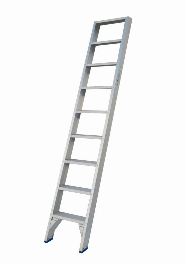 Solide enkele trap 9 treden - 2.25 meter, Doe-het-zelf en Bouw, Ladders en Trappen, Trap, Nieuw, 2 tot 4 meter, Ophalen of Verzenden