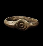 Oud-Romeins Romeinse ring van brons - 100/200 na Chr.