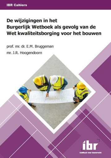 De Wijzigingen In Het Burgerlijk Wetboek Als Gevolg Van De W, Verzenden, E.M. Bruggeman; J.R. Hoogendoorn
