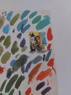 Franquin - Gaston - 1 gesigneerde zeefdruk