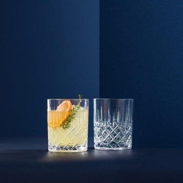 2dekans | Tumblerglazen Set van 2 – 310 ml – Elegant, Ophalen of Verzenden