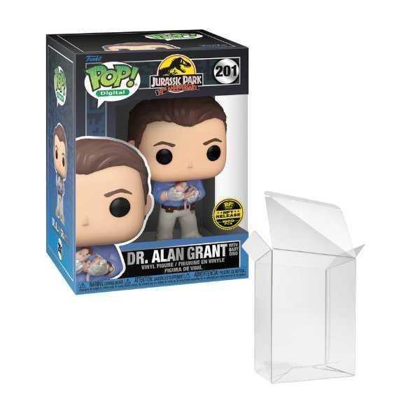 Funko Pop  Jurassic Park  DR Alan Grant  Baby Dino 201 NFT, Verzamelen, Poppetjes en Figuurtjes, Nieuw, Verzenden