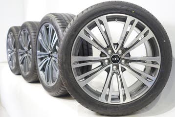 Audi A8 4N 20 inch velgen Zomerbanden Goodyear Origineel, Autos : Pièces & Accessoires, Ophalen of Verzenden