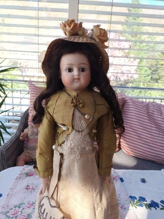 Unknown - Poupée - Belton Type - 1850-1900, Antiek en Kunst, Antiek | Speelgoed