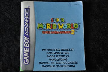 Super Mario World 2 GBA Manual AGB-AA2P-NEU6, Consoles de jeu & Jeux vidéo, Jeux | Nintendo Game Boy, Verzenden