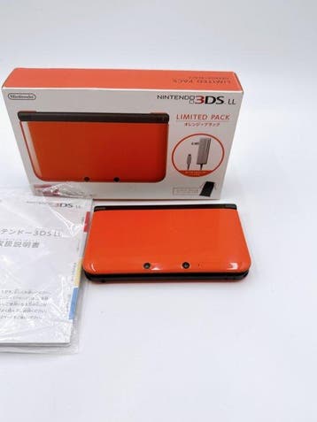 Nintendo - Nintendo 3DS LL Limited Pack Orange Black