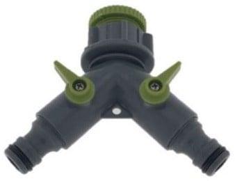 Green arrow universele waterverdeler y-model 2-weg direct op, Nieuw