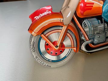 Technofix - Jouet en étain - Motorrad GE 255 - 1960-1970 -