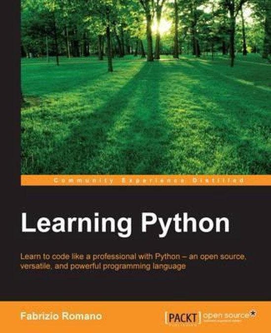 Learning Python 9781783551712 Fabrizio Romano, Livres, Langue | Anglais, Envoi