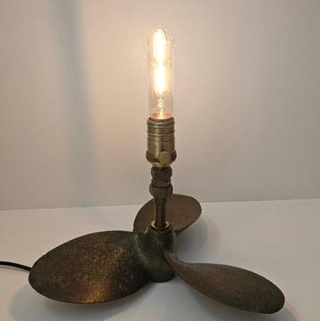 Équipement et accessoires de bateaux - Scheepsschroef lamp -