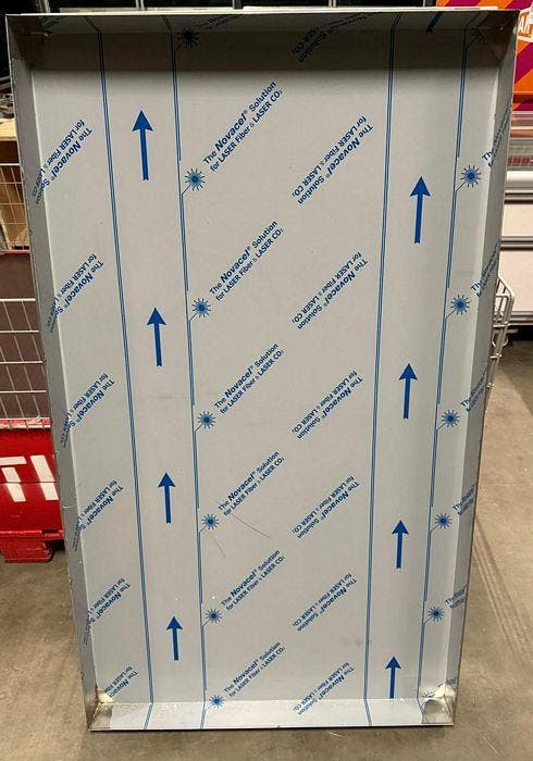 RVS Lekbak, RVS Bak voor in de koeltoonbank, B144 x D84 x, Zakelijke goederen, Kantoor en Winkelinrichting | Winkel en Inventaris