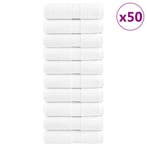 vidaXL Premium washandjes SOLUND 50 stuks 30x30 cm 600 g/m², Verzenden