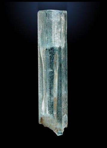 Aquamarine - Pedra azul, Brazil - 9,2 cms- 67 g