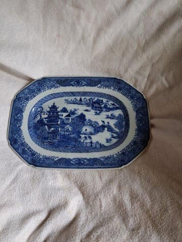 Schotel - Porselein - Qianlong-schotel, Antiek en Kunst