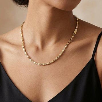 Barakà - Collier - 18 carats Or jaune, Or blanc - 0.02ct., Nieuw