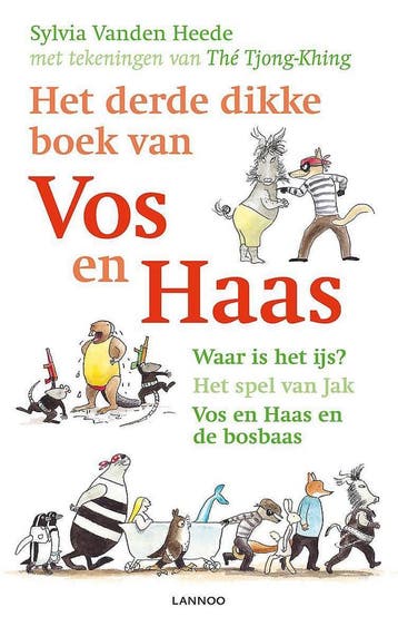 Het derde dikke boek van Vos en Haas / Vos en Haas, Boeken, Verzenden, Zo goed als nieuw, Sylvia Vanden Heede