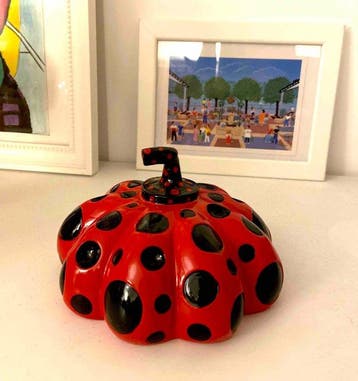 Yayoi Kusama (1929) (after) - Naoshima Pumpkin (Rouge &