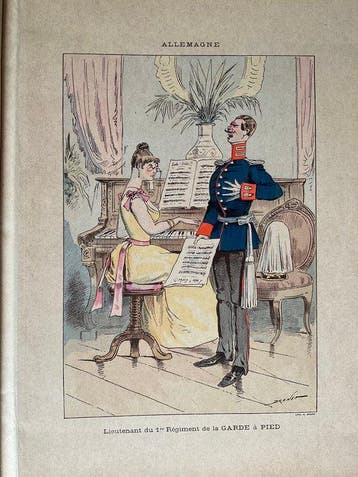 Jules Renard Draner - Types Militaires Etrangers - 1895
