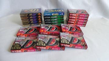 TDK - D 60 - D 90 - AD 60 type I - CDing2 type II - SA90