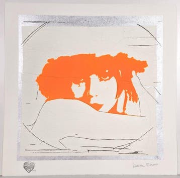 Giosetta Fioroni (1932) - Doppio Liberty Arancio