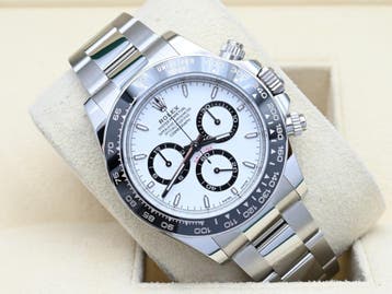 Rolex Daytona Ref. 126500LN Year 2024 (Full Set), Handtassen en Accessoires, Horloges | Heren, Polshorloge, Nieuw, Ophalen of Verzenden