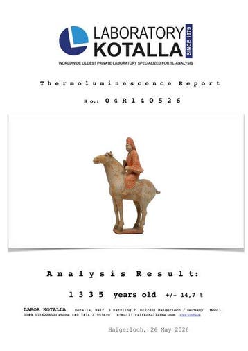 Oud Chinees, Tang-dynastie Terracotta Een zeldzame