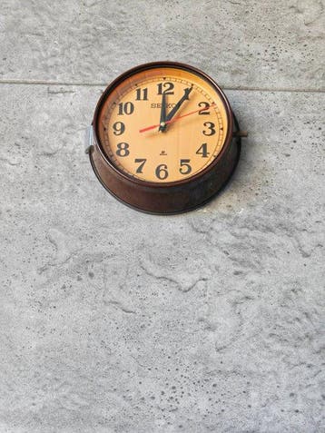 Horloge murale - Seikosha CO. LTD Seiko - Acier, Bakélite,, Antiquités & Art