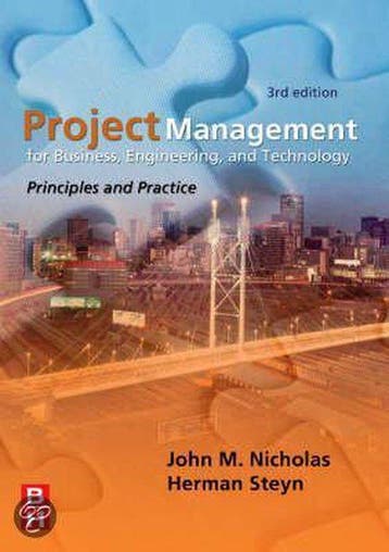 Project Management For Business, Engineering, And Technology, Verzenden, Gelezen, John M Nicholas