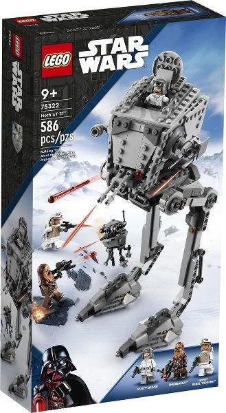 lego star wars 75322 AT-ST, Star Wars, Lego, Ophalen of Verzenden, Zo goed als nieuw
