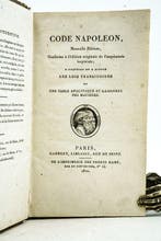 Napoléon - Code Napoléon, Nouvelle édition, conforme à