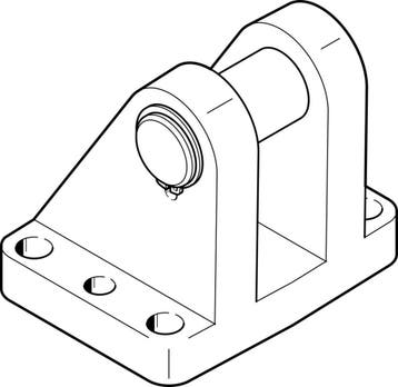 Festo Chape De Pied Taille 125 - 31767, Verzenden