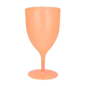Oranje Wijnglas 350ml, Verzenden, Nieuw