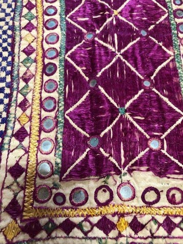 Produzione Kutch (Gujarat) Artigianato tradizionale Broderie