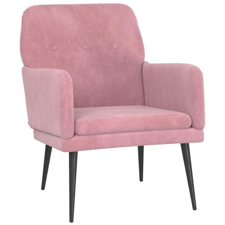 Fauteuil Roze | 41% Korting Retour Deal, Maison & Meubles, Fauteuils, Envoi
