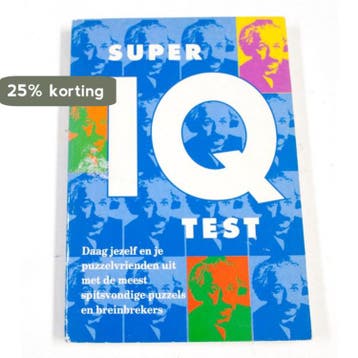 SUPER IQ TEST 9789024362608, Boeken, Verzenden, Gelezen