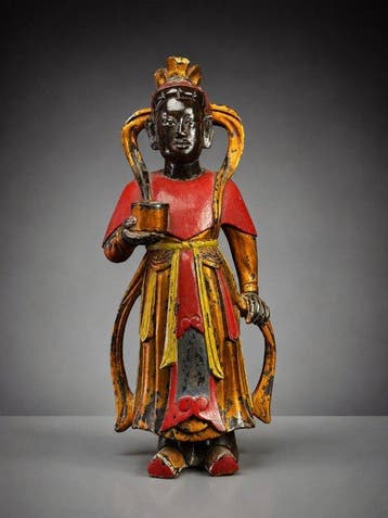 Rare! 42 cm! Divinité - Dynastie Nguyen - 19th century -