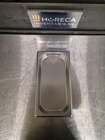 Gastronorm bak | 1/3 GN | 4 cm diep | RVS | horeca