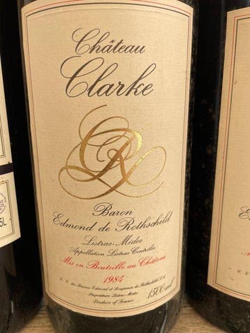 1984 Château Clarke x2 & 1998 Château Trocard - Bordeaux - 3, Nieuw