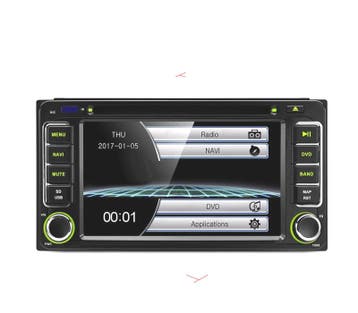 Autoradio 2Din Gps 6.2  Hd Tactile Pour Toyota Bluetooth Usb, Verzenden