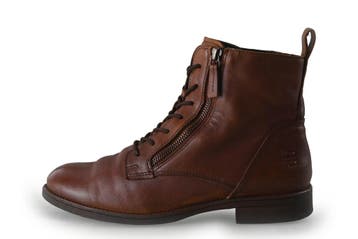 Tt. Bagatt Veterboots in maat 42 Cognac, Kleding | Heren, Schoenen, Overige kleuren, Verzenden, Boots, Zo goed als nieuw