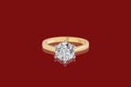 Bague - 14 carats Or jaune, Platine rhodié - 2.04ct. tw.